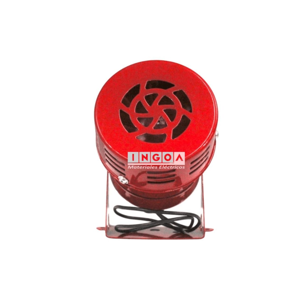 Sirena 100DB 24Vdc Roja2