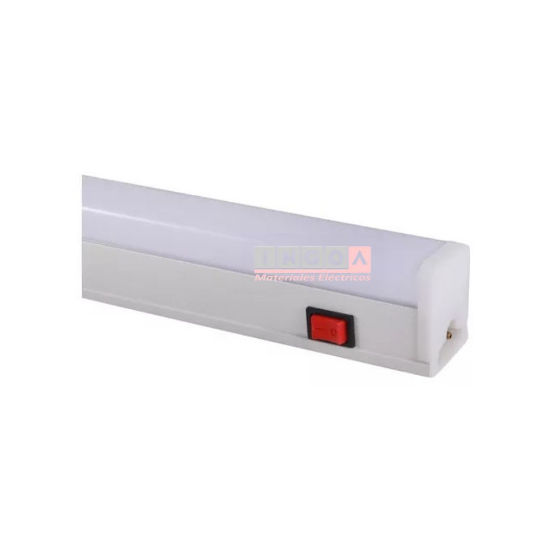 Canoa Led con Interruptor On/Off 9W 6500°K 765 LM 2x3.5x57cm 220V2