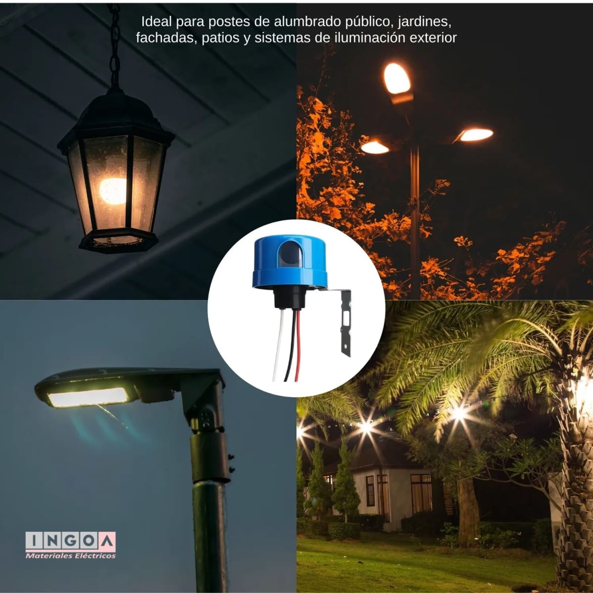 Fotocelda Con Base 10A 110-240Vac Stanford - Vista 6