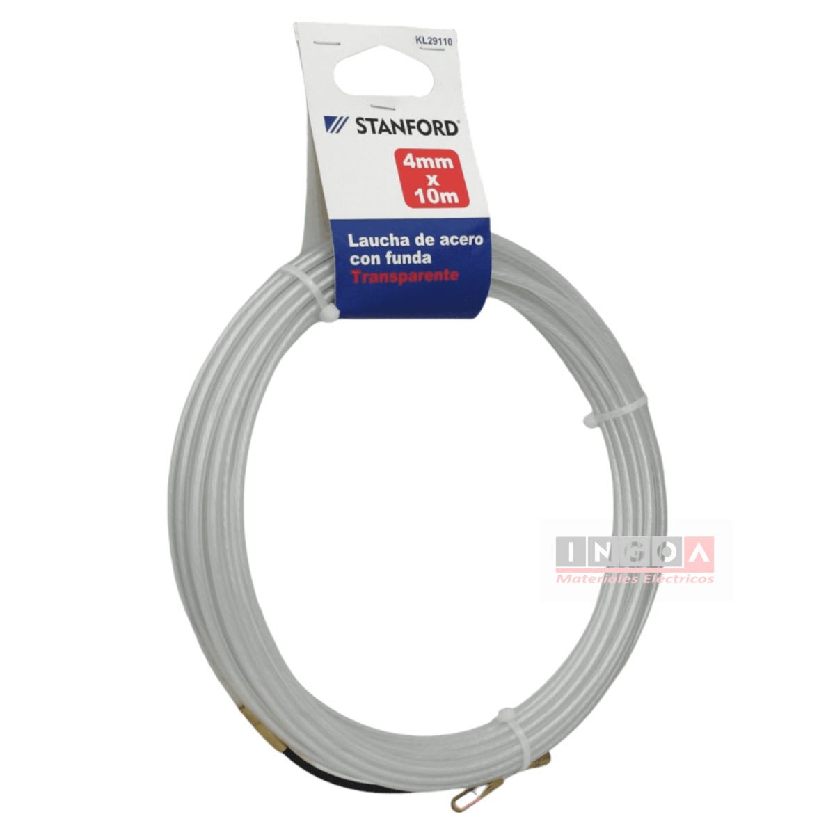 Laucha de Acero con Funda Transparente 4mm 10M Stanford2