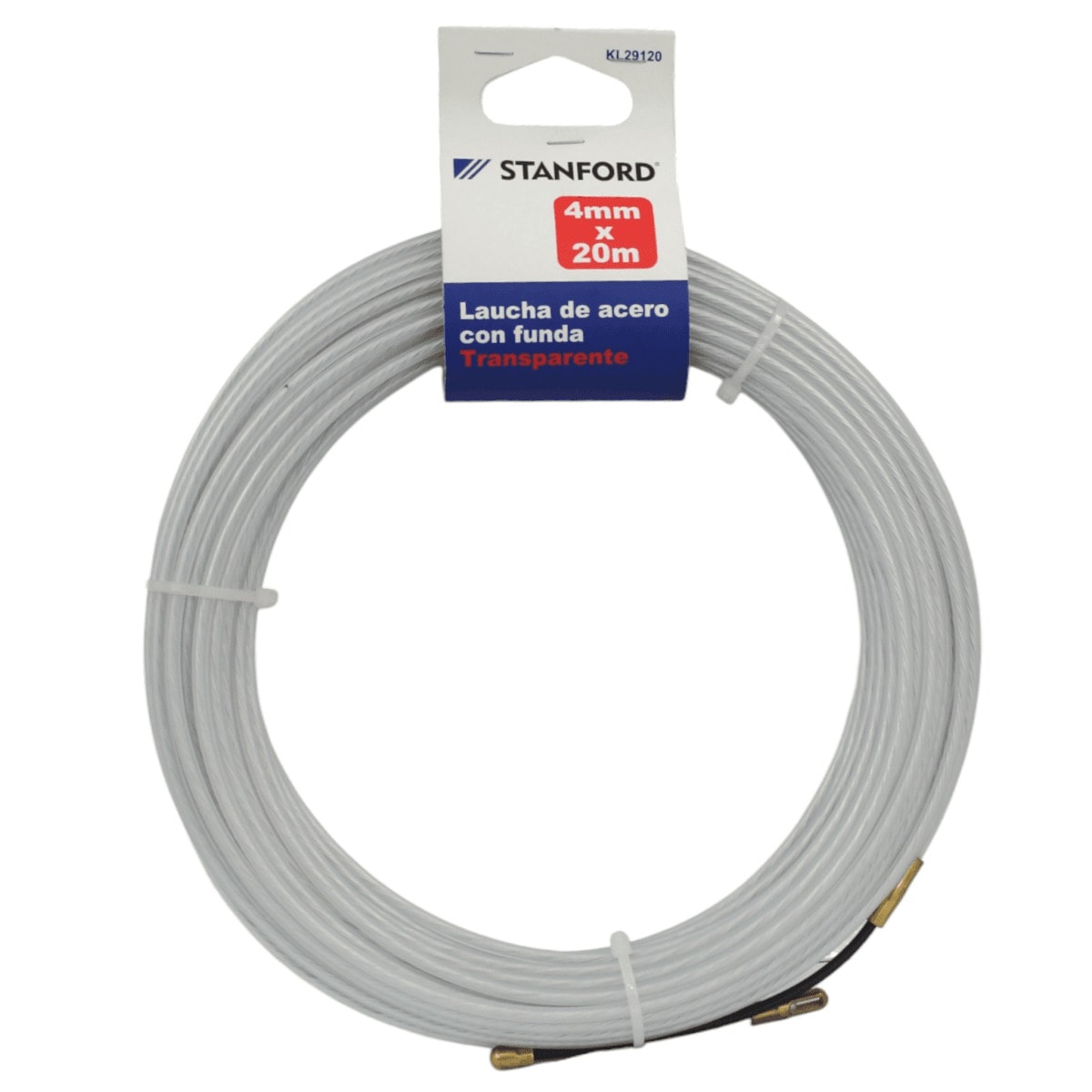 Laucha de Acero con Funda Transparente 4mm 20M Stanford 0