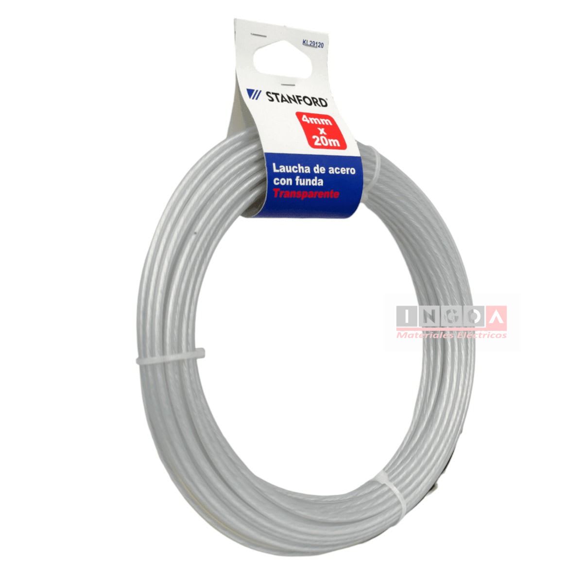 Laucha de Acero con Funda Transparente 4mm 20M Stanford2