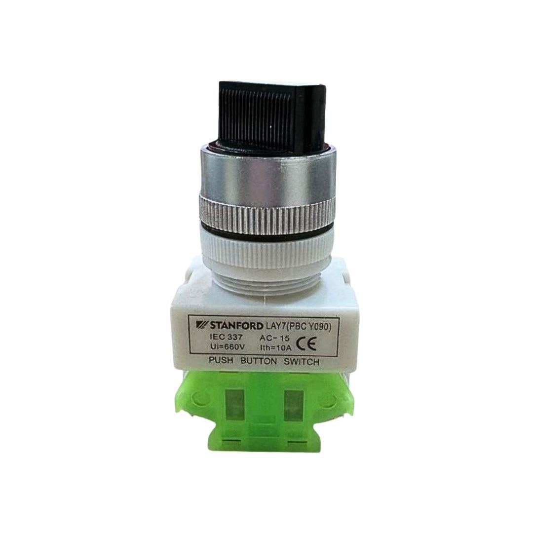 Selector 2 Posiciones 10A 1NO + 1NC 22MM - Stanford - Imagen Principal