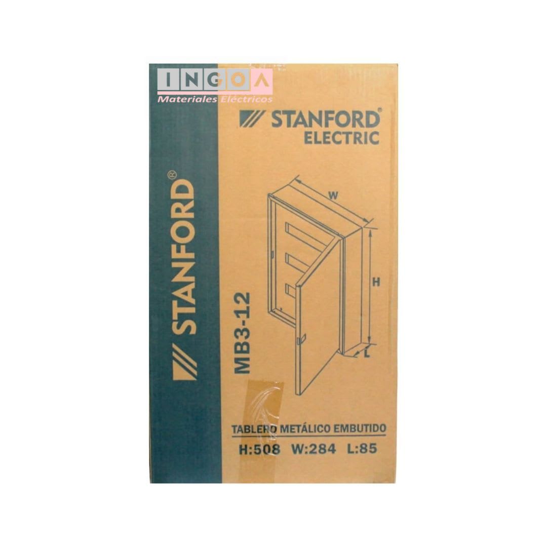 Tablero Metalico Embutido 36 Modulos IP41 Ral7032 Stanford10