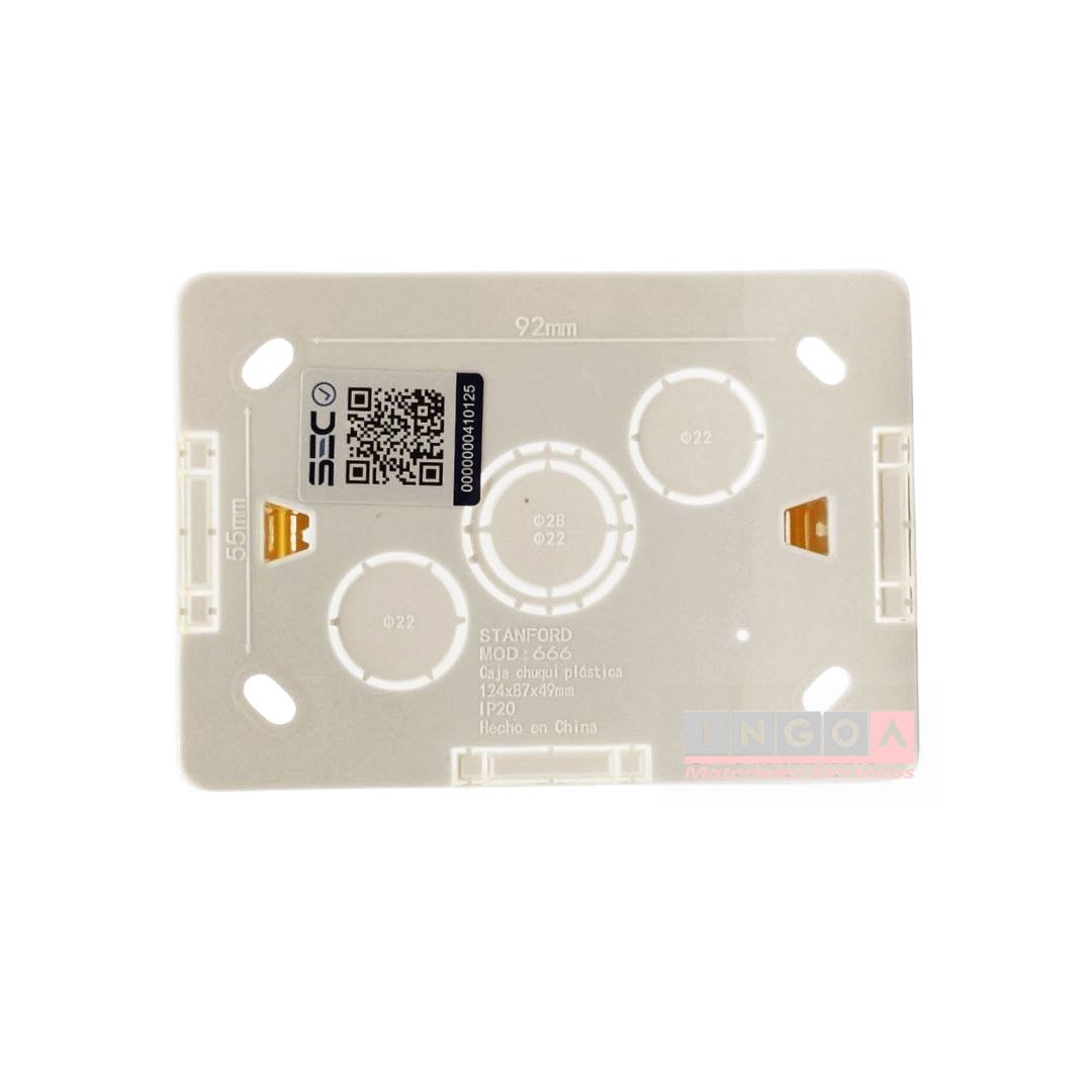 Caja Chuqui PVC Con Pre Cortes - Stanford6