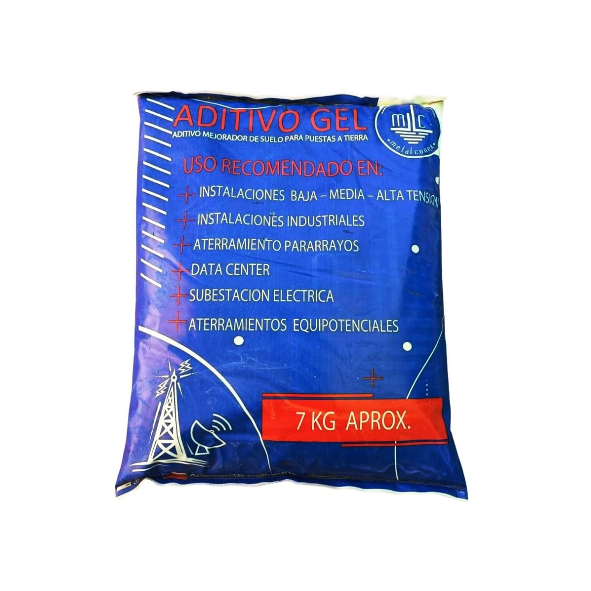 Aditivo para Puesta a Tierra Geo Gel 7KG 0