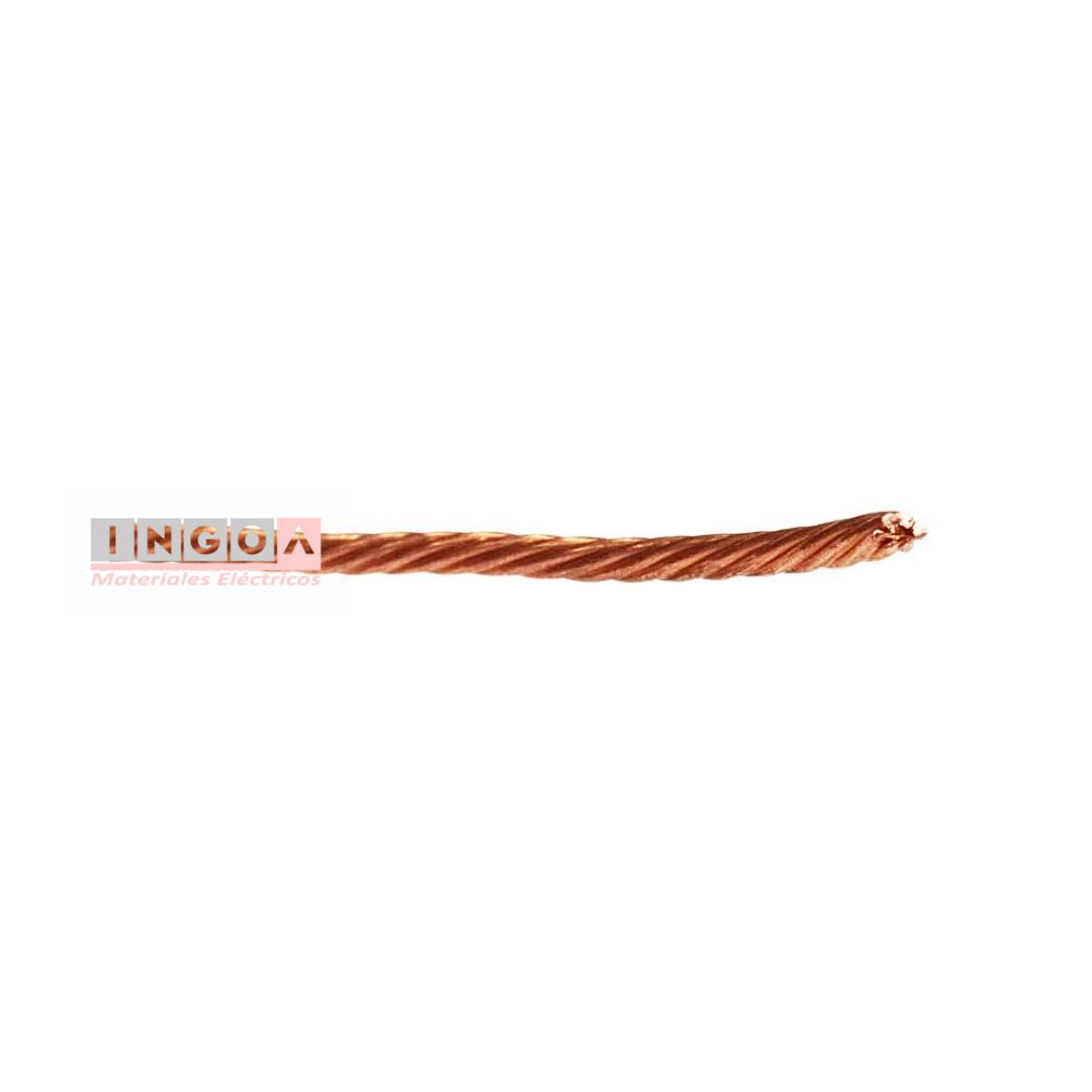 Cable Cobre Desnudo 4AWG (21,2mm2) 7H x Mt3