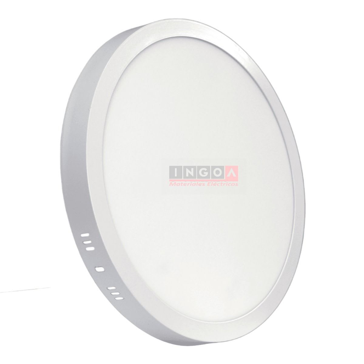 Plafon Sobrep. Redondo 24W, D285X28MM, 6500K, 1920LM-Stanford - Vista 2