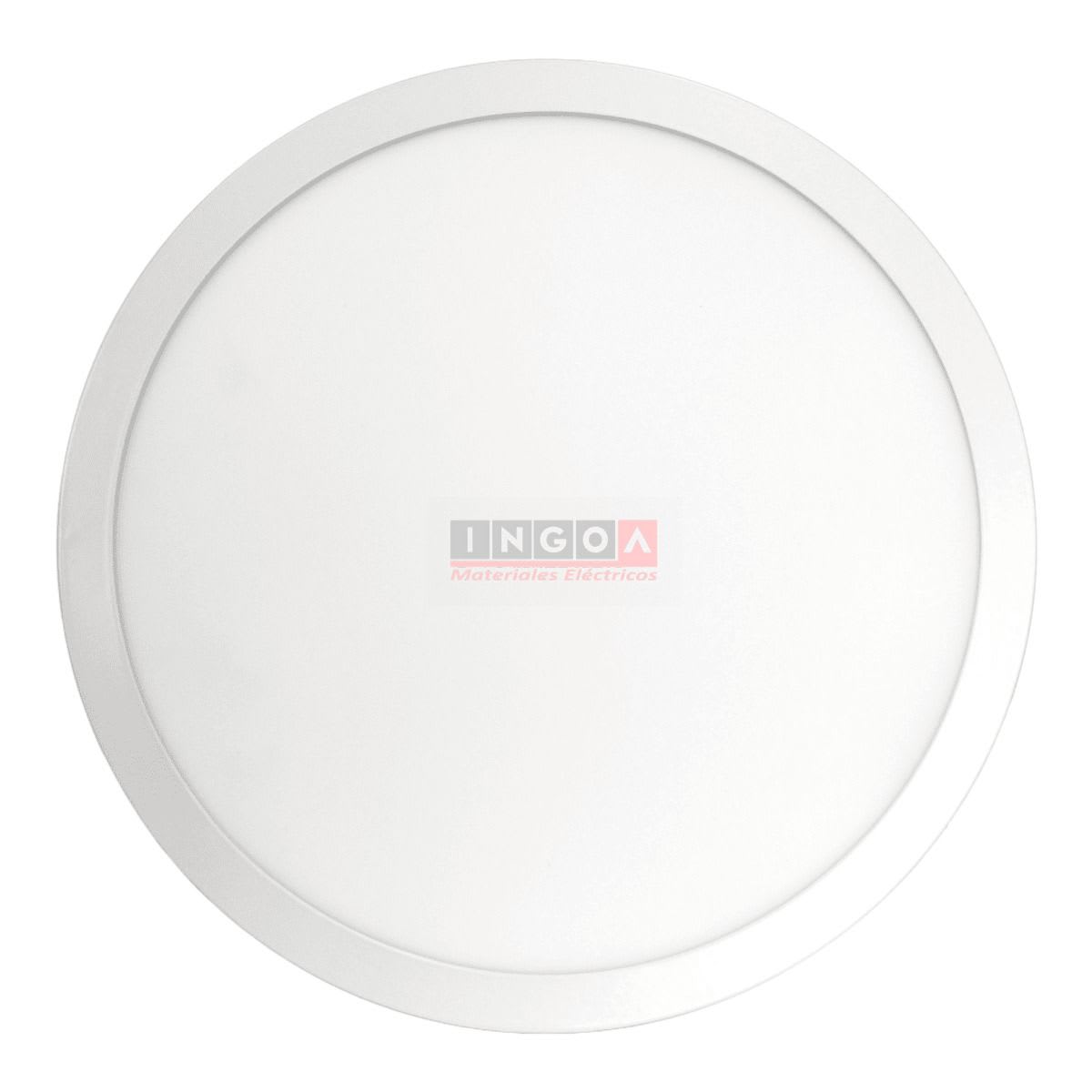 Plafon Sobrep. Redondo 24W, D285X28MM, 6500K, 1920LM-Stanford3