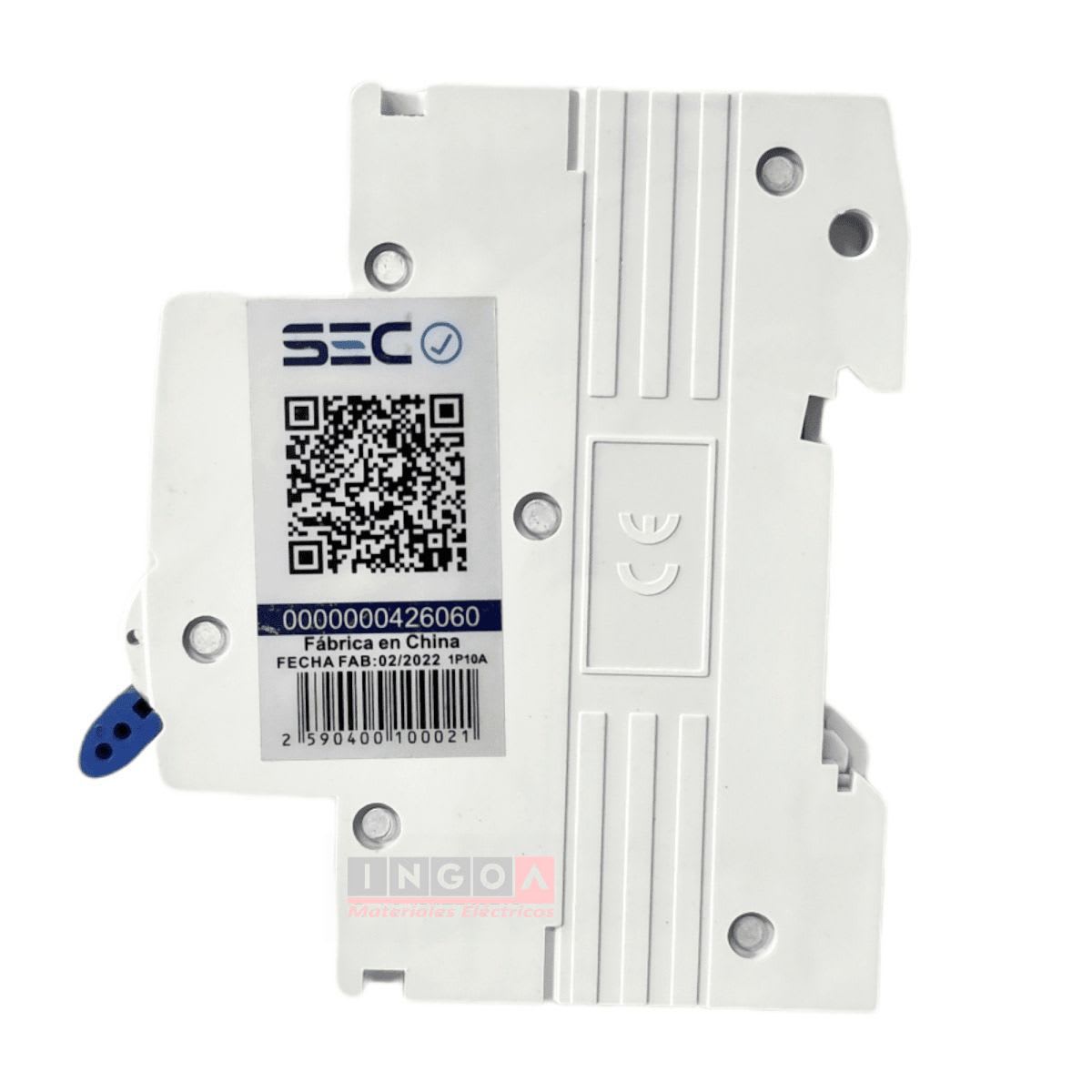 Int. Automatico Stanford 1x10A 6KA Curva C - Vista 3