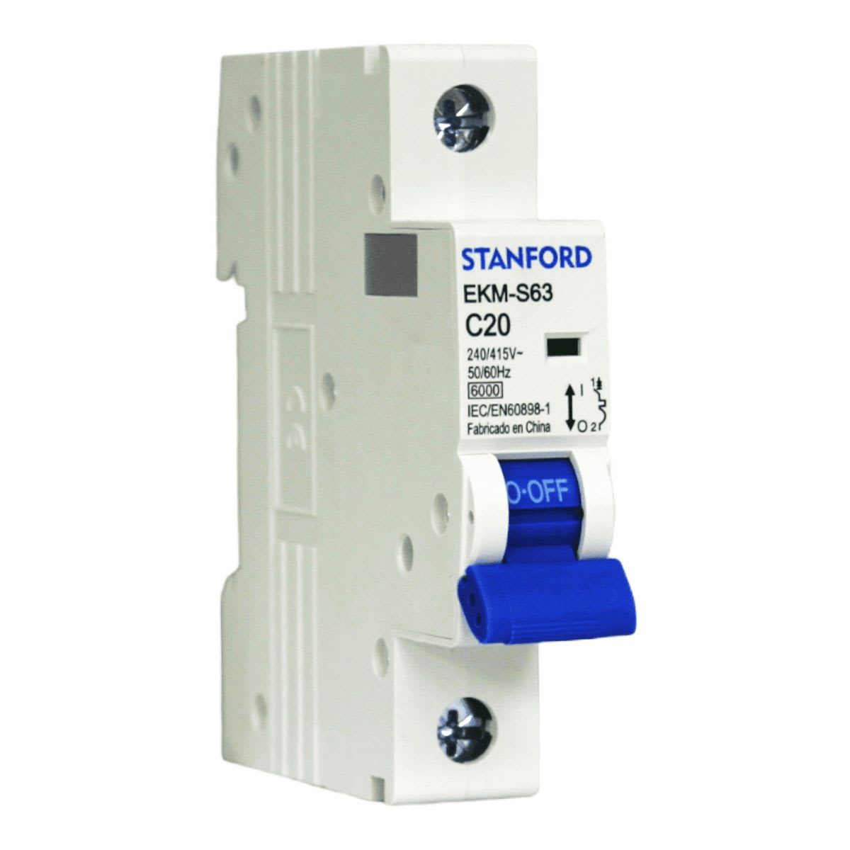 Int. Automatico Stanford 1x20A 6KA Curva C 0