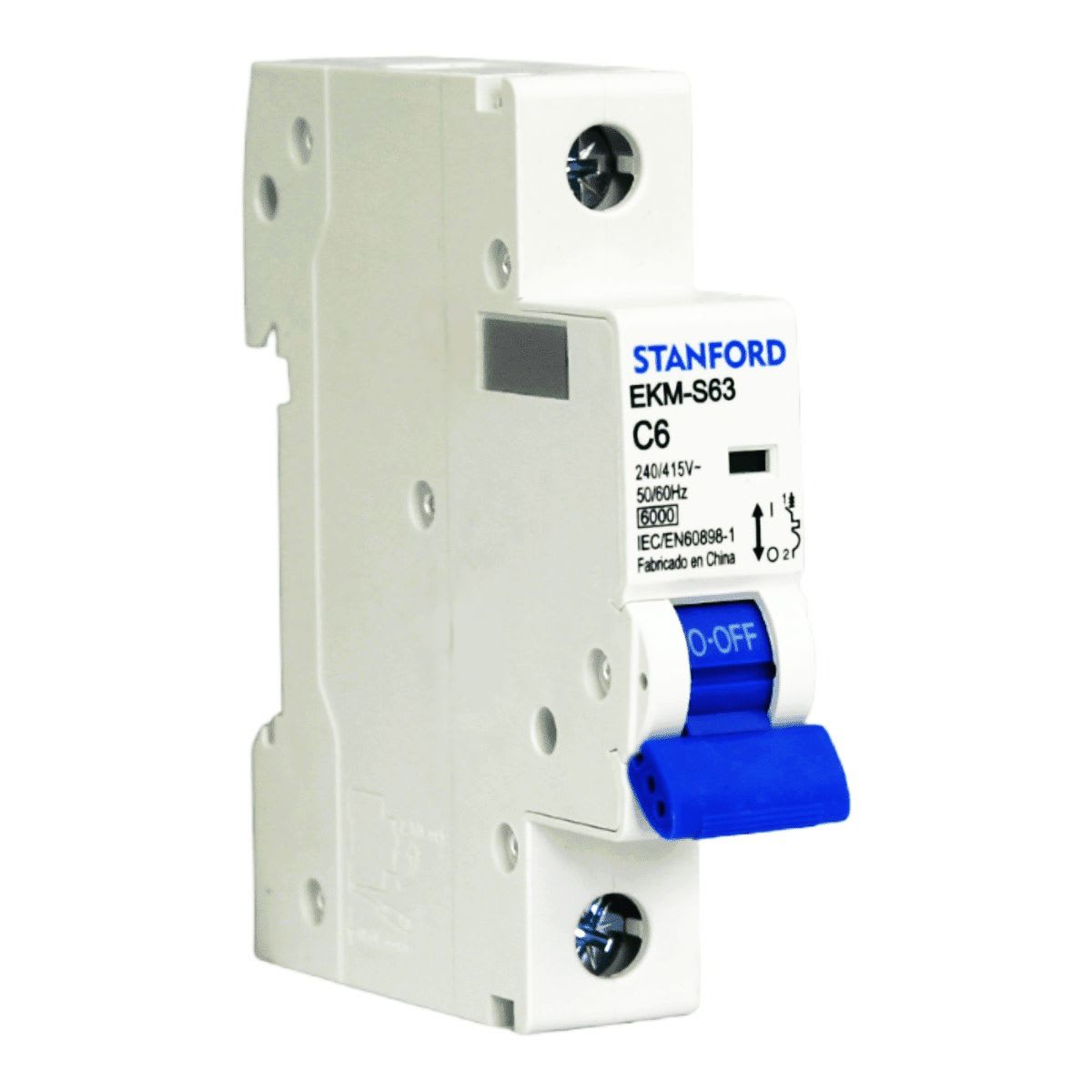 Int. Automatico Stanford 1x6A 6KA Curva C - Imagen Principal