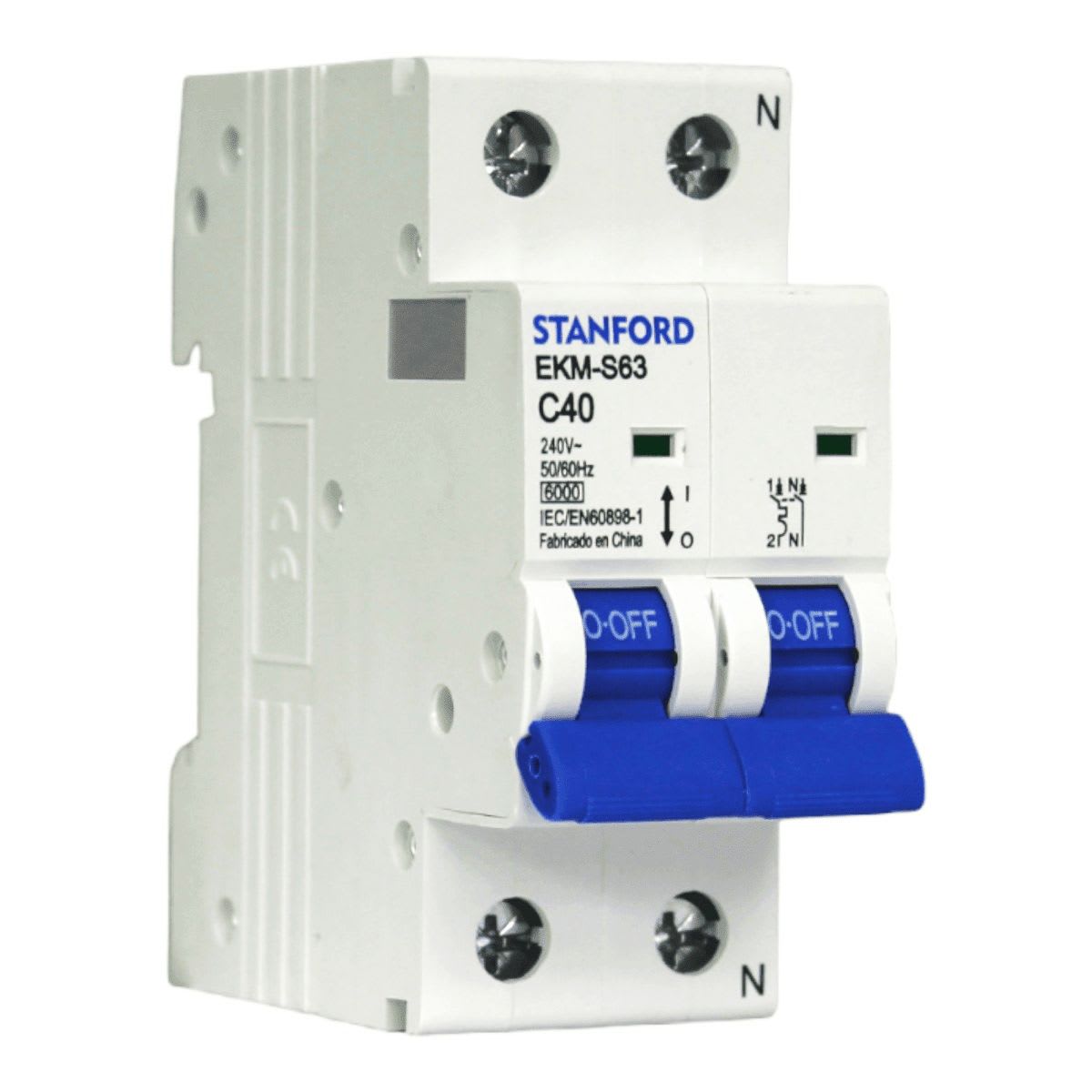 Int. Automatico Stanford Omnipolar 2x40A 6KA C 0