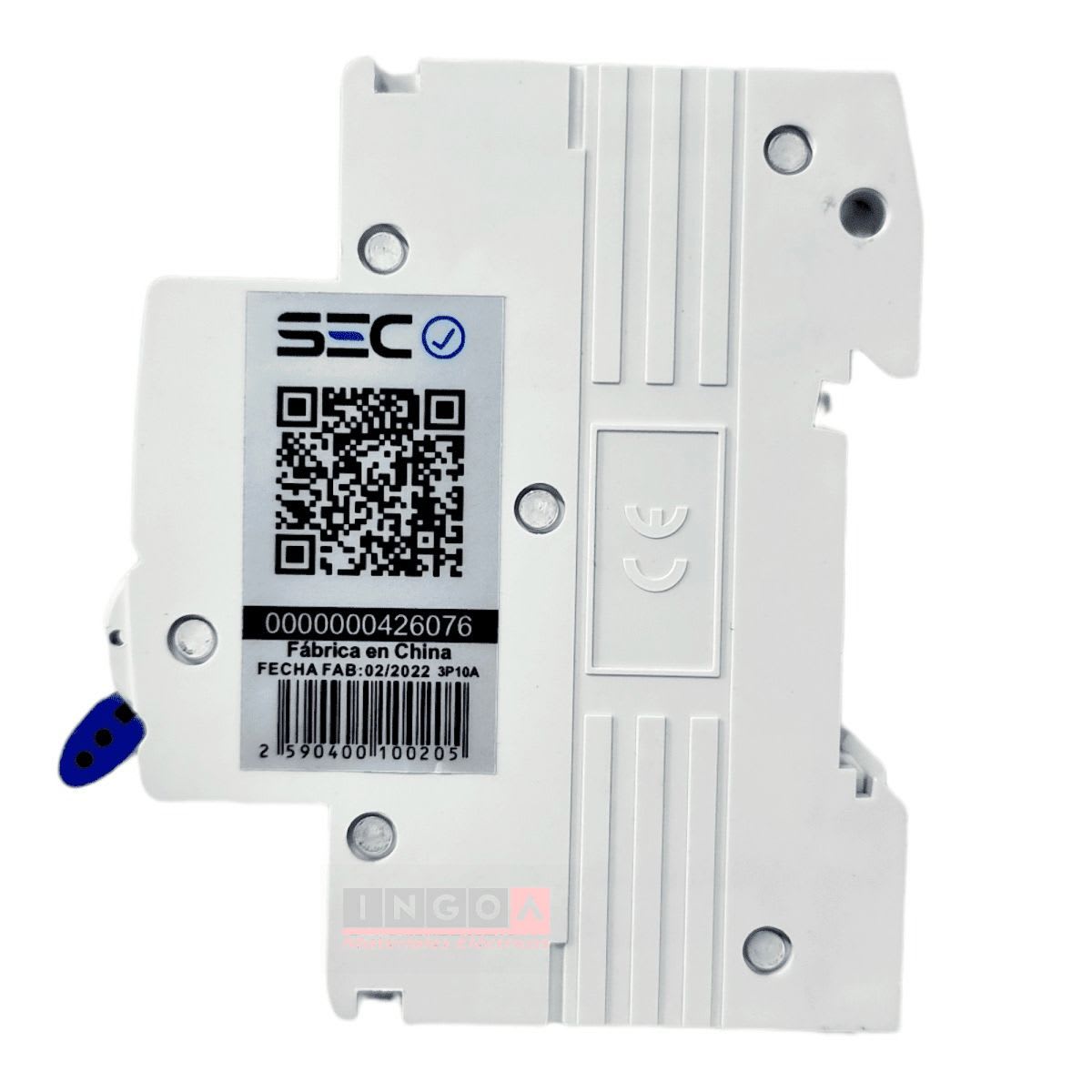 Int. Automatico Stanford 3x10A 6KA C - Vista 3