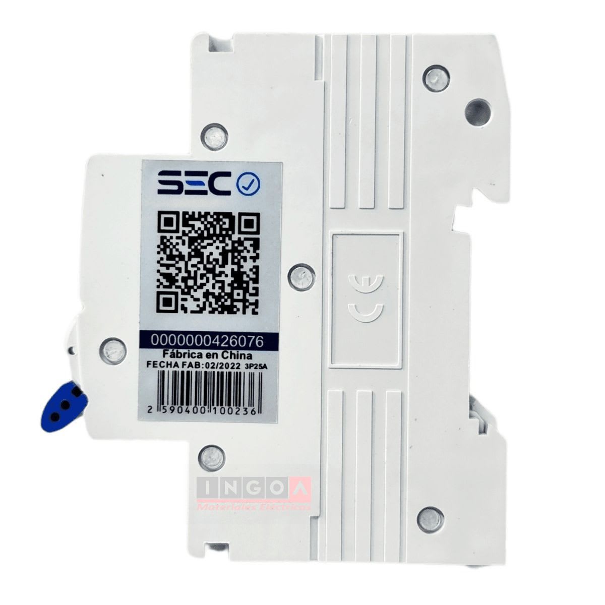 Int. Automatico Stanford 3x25A 6KA C - Vista 3