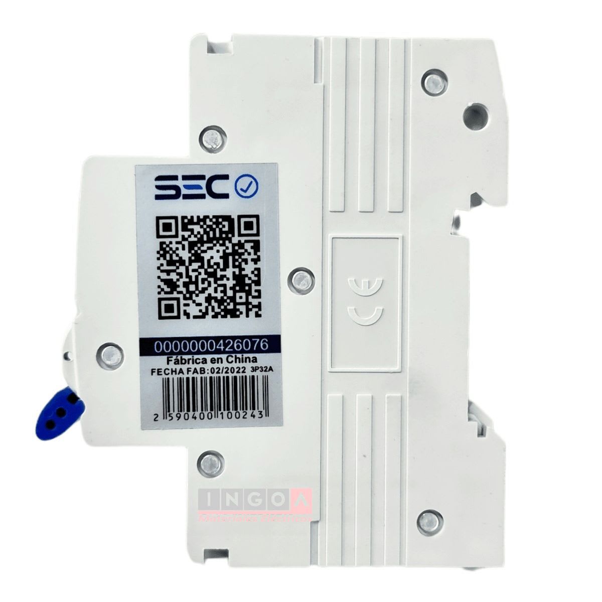 Int. Automatico Stanford 3x32A 6KA C - Vista 3