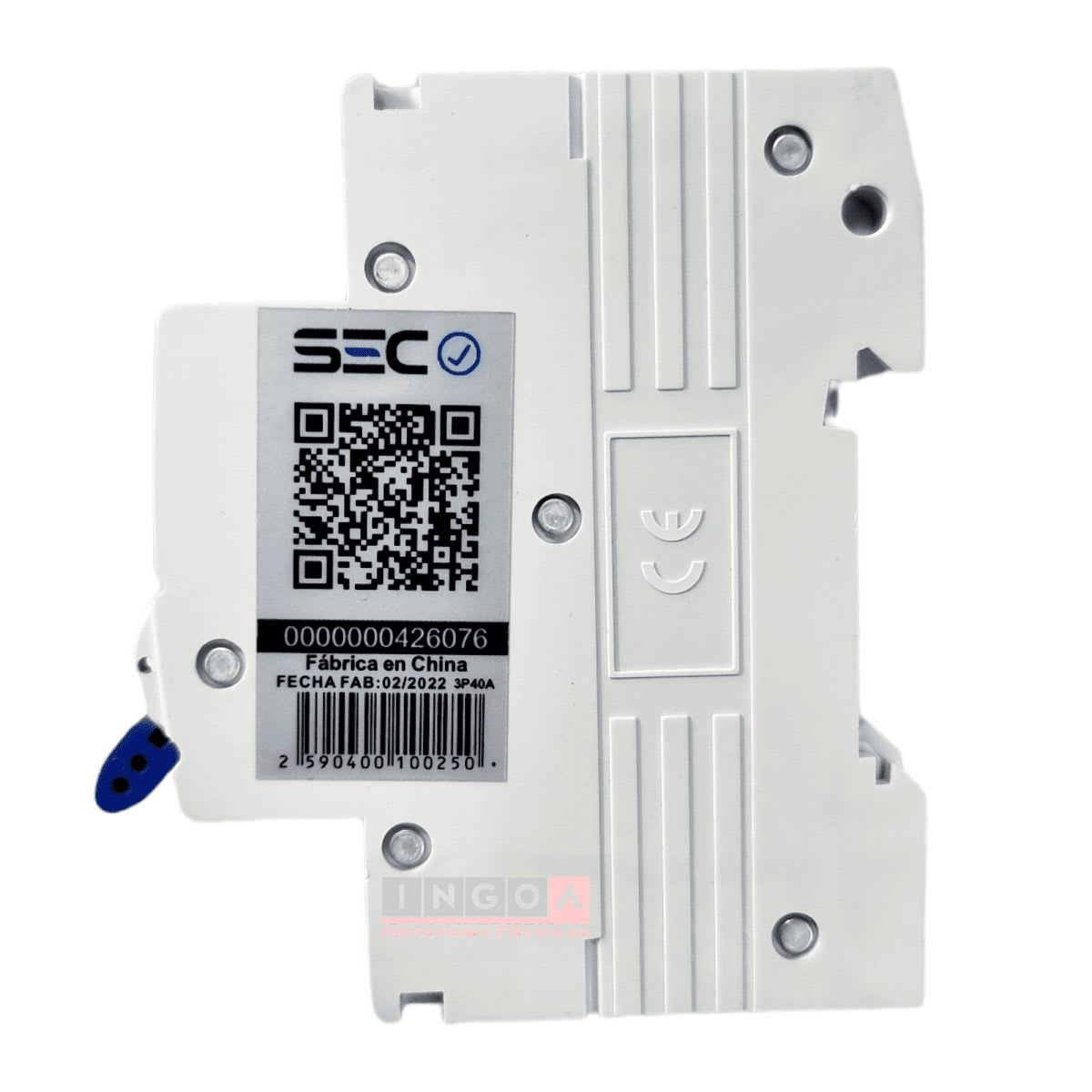 Int. Automatico Stanford 3x40A 6KA C - Vista 3