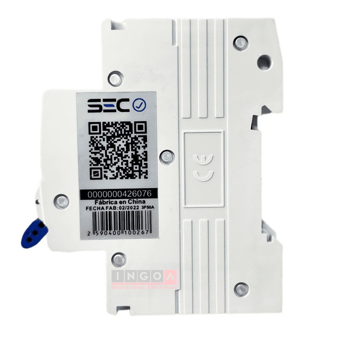 Int. Automatico Stanford 3x50A 6KA C - Vista 3