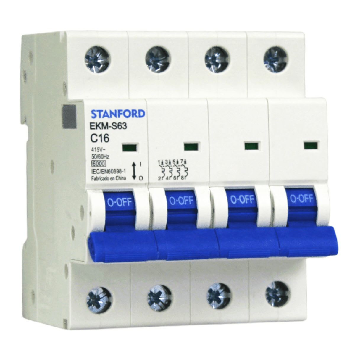 Int. Automatico Stanford 4x16A 6KA Curva C 0