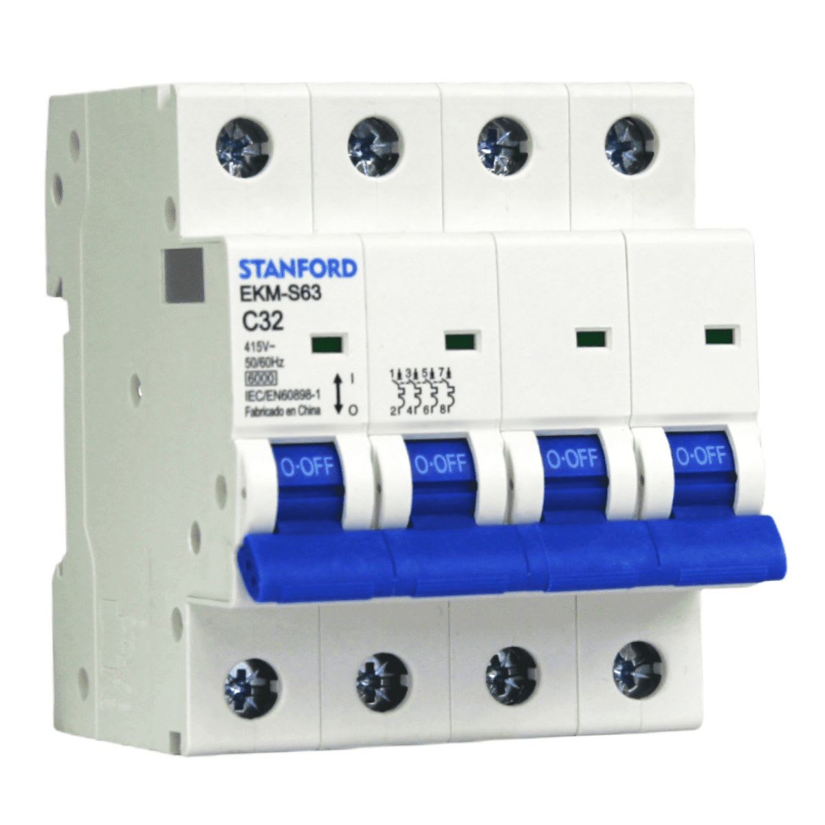 Int. Automatico Stanford 4x32A 6KA Curva C 0