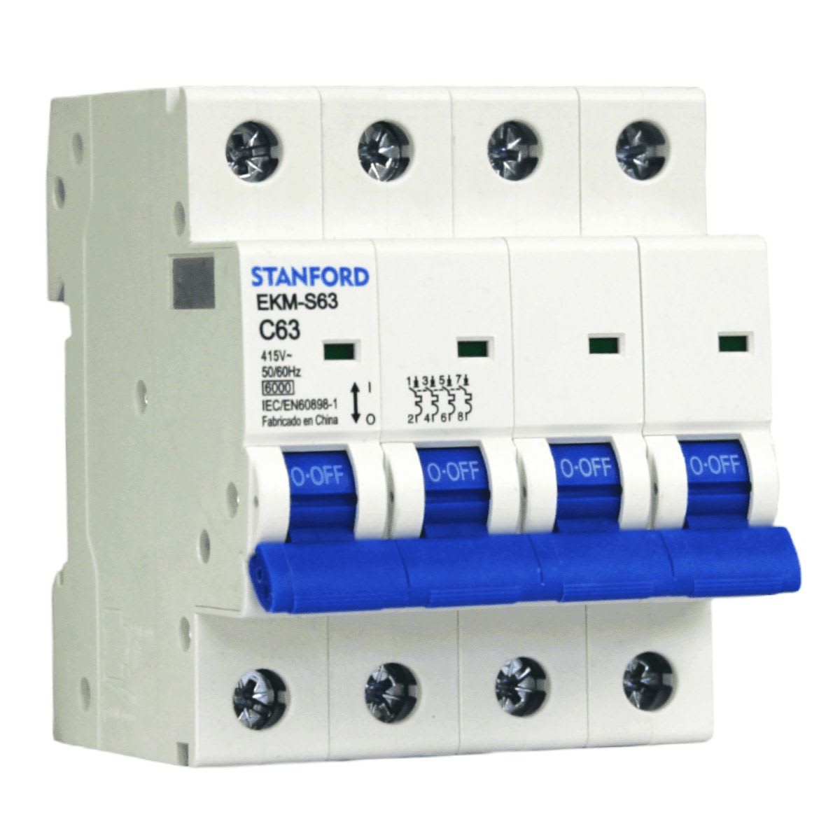 Int. Automatico Stanford 4x63A 6KA Curva C 0