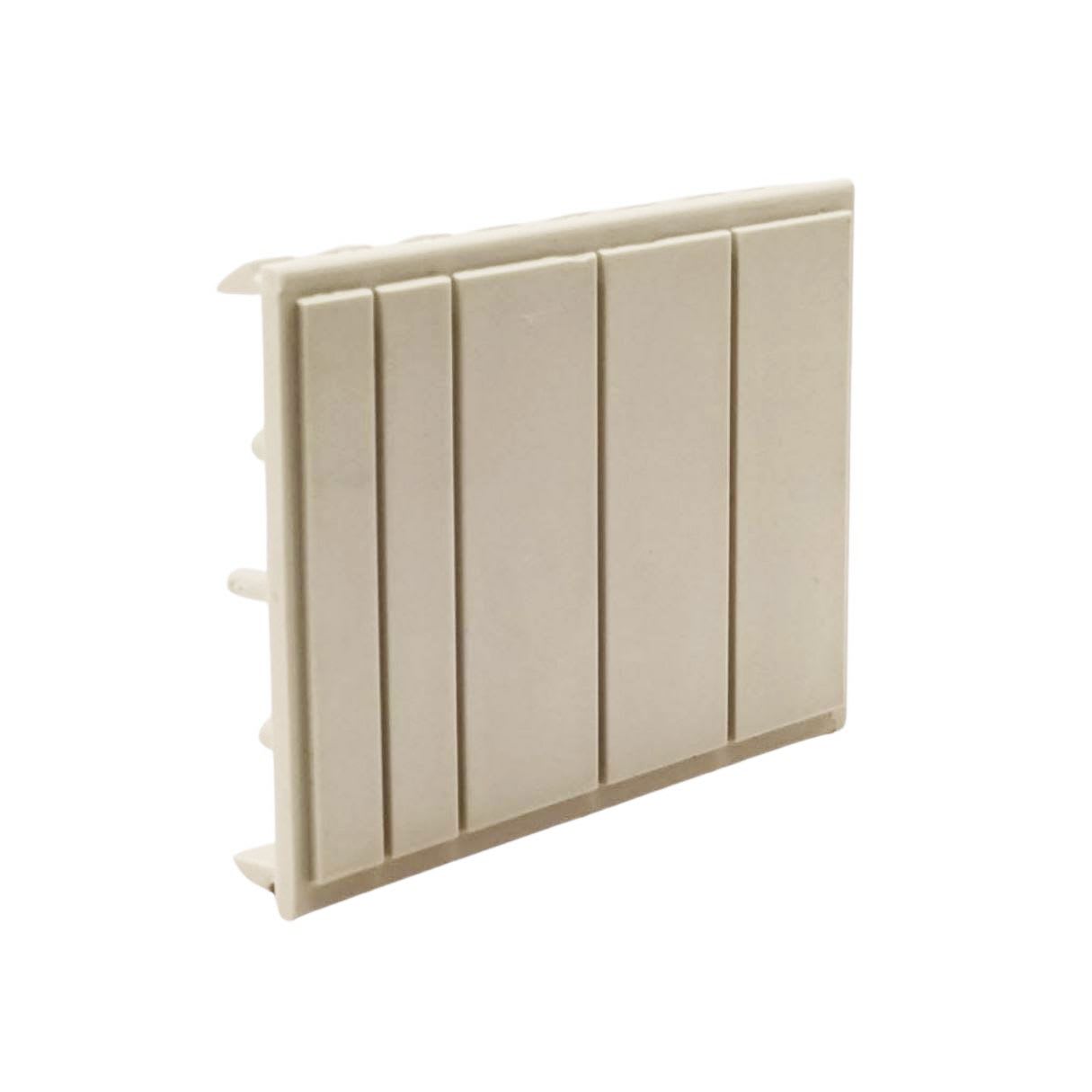 Falso Polo para Gabinete 4 Modulos Color Gris (Ral 7035)