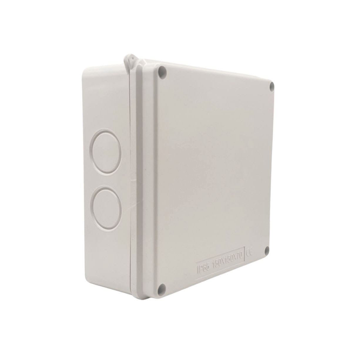 Caja Estanca 150X150X70MM IP65 Lisa y Cierre con Tornillos