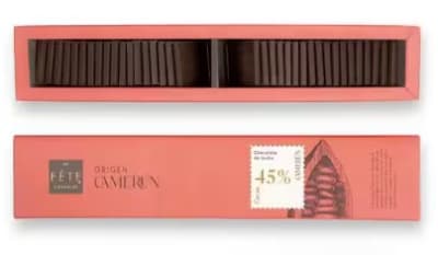 Origen Camerún leche 45% cacao 180 g