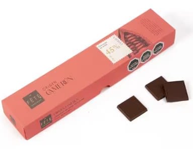 Origen Camerún leche 45% cacao 180 g