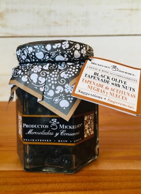 Mickelsen Tapenade de Aceitunas Negras y Nueces 180 gr