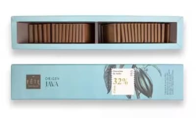 Origen Java leche 32% cacao 180 g