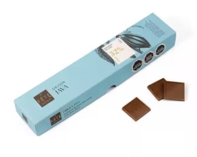 Origen Java leche 32% cacao 180 g