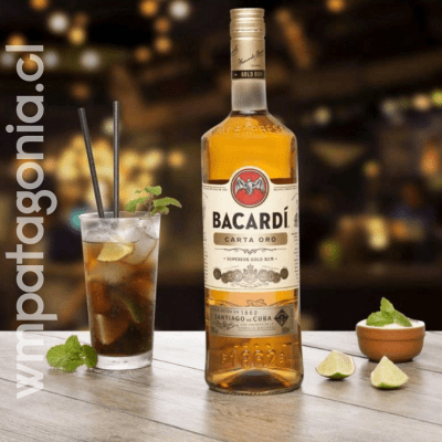 Bacardi Ron Carta Oro 40° 750 cc