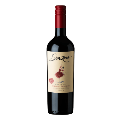 Sinzero Cabernet Sauvignon sin alcohol 750 cc