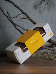 Nat Natural Crackers Caju, pasas y jengibre 80 gr