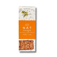 Nat Natural Crackers Aceitunas verdes 160 gr
