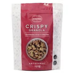 Nat Natural Crispy Granola Cranberry, nuez y cúrcuma 250 gr