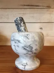 Nau Mortero de Piedra Blanco
