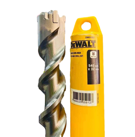 JGO Broca Minera SDS MAX 32x540mm DW01052 (Corta) + 32x920mm DW01054 (Larga) Francesa DEWALT1
