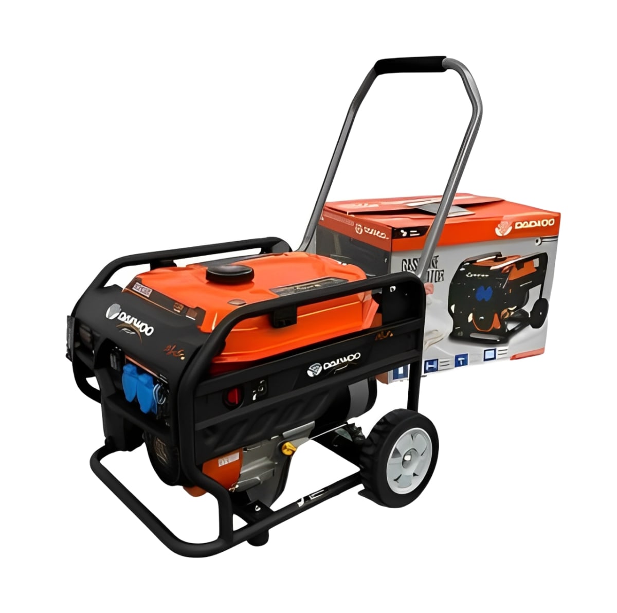 GENERADOR ELECTRICO MONOF. GASOLINERO 4T -  4 000 W - AVR -DAEWOO1