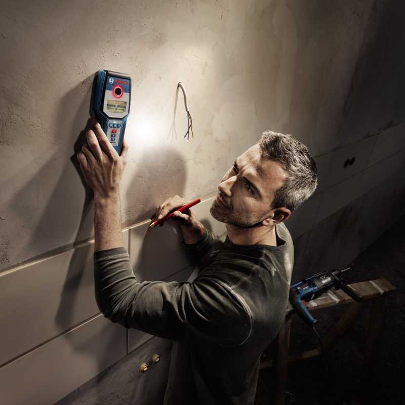 Detector de Metales digital 9v GMS 120-BOSCH3