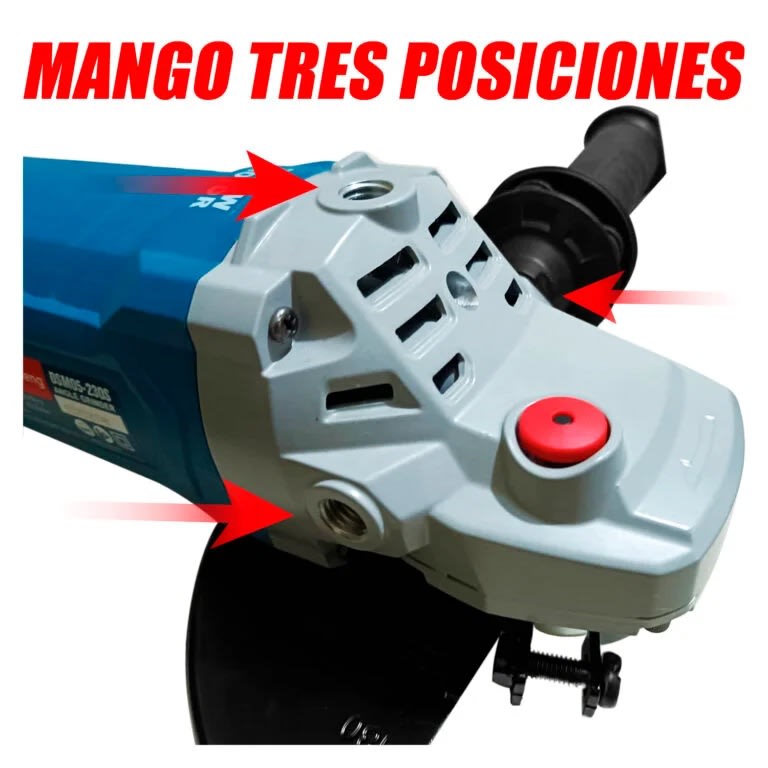 AMOLADORA ANGULAR 7'' 3000 W. - DONGCHENG5
