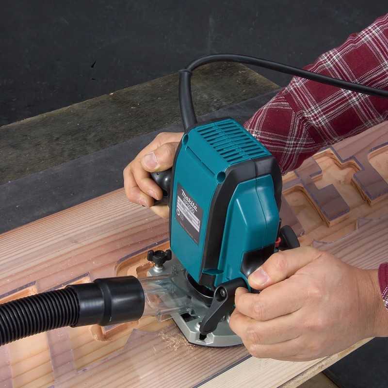 RUTEADORA REBAJADORA 1/4''- 3/8'' 900W. 27.000 RPM. 2.6 KG - MAKITA2