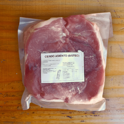 ASIENTO (BISTEC) CERDO (2 UNIDAD) X BOLSA
