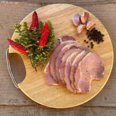 JAMON AHUMADO ARTESANAL EN LAMINAS