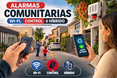 KIT WIFI vs KIT TRADICIONAL: Alarmas Comunitarias