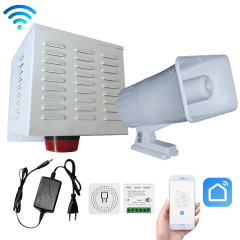 Kit alarma comunitaria Wifi App Movil 30W 1 TONO