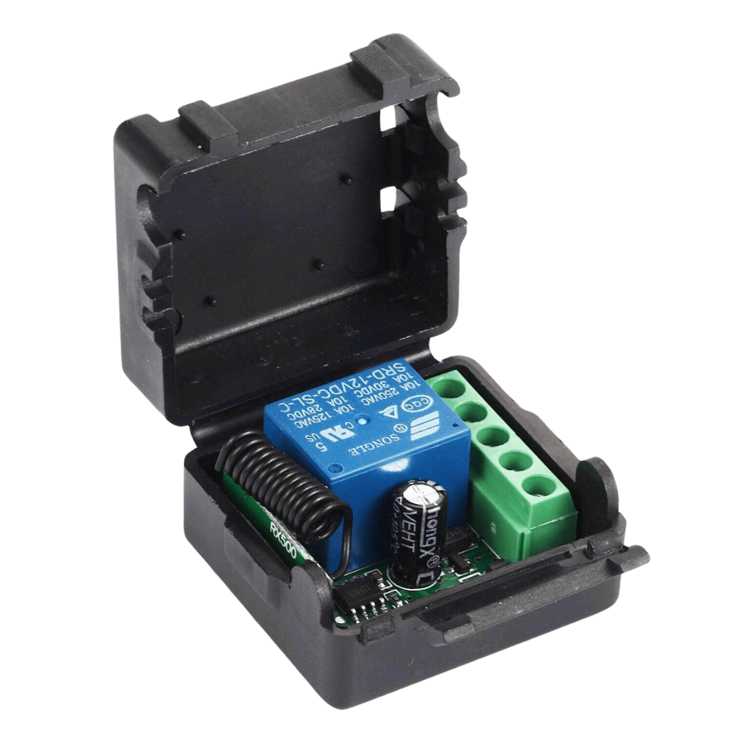 Kit Sirena 20W Con Gabinete Plástico Baliza Azul4