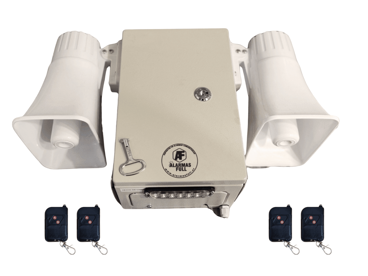 Kit alarma comunitaria 60W 1 tono8
