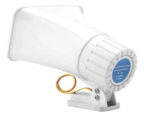 Sirena 30w 2 Tonos Blanca2